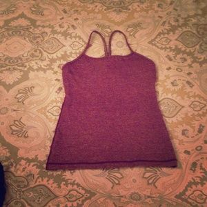 Lululemon size 6 power Y top. Perfect! So pretty!